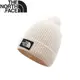【The North Face LOGO BOX POM BEANIE 保暖針織帽《白色》】3FN3/保暖帽/毛線帽/防寒/登山