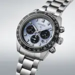 【SEIKO 精工】PROSPEX 水晶獎盃 冰藍熊貓 太陽能計時腕錶 送禮推薦 禮物(SSC935P1/V192-0AH0U)