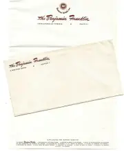 VINTAGE~THE BENJAMIN FRANKLIN HOTEL~SEATTLE, WA~SOUVENIR ADV. HOTEL STATIONERY