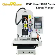 DSP Steel CNC 3040 5axis 2200W Metal Router Engraver Cutting Machine Servo Motor