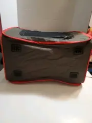 Pop Up Pet Carrier Crate Large Cat Puppy Sized Padded Mesh Window Storage Bag