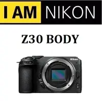 在飛比找Yahoo!奇摩拍賣優惠-名揚數位【歡迎預訂】Nikon Z30 Body 單機身  