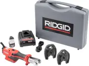 72553 Model RP 115 Mini Press Tool and Battery Kit with 1/2" to 3/4" Propress Pr