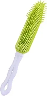 GRIRIW Multifunction Pet Brush for Hair Removal and Lint Cleaning Soft Grooming Tool for Furniture and Clothes Comfortable Handle Design