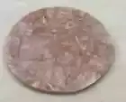 Rose Quartz Modern Oval Agate Table Top, Handmade Coffee Table Black Friday Sale