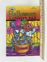 NOS Vintage Landoll's Halloween Activity Pad 1994 K-Mart USA 90’s