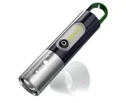 RGBW Flashlight IPX5 Waterproof 4 in 1 4 Colors Lighting 100‑200m Range Multi Function Flashlight for Mountaineering