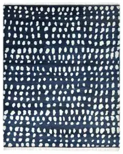 Solo Rugs Irmgard Bohemian Animal Hand-Knotted Wool-Blend Area Rug
