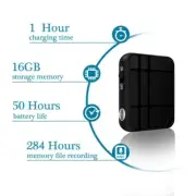 Voice Recorder, TDW 16GB Mini Voice Activated Recorder with Playback Ultra Small