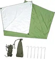 Totority Camping Tent Heat Waterproof Sunshade Canopy Uv Protection for Beach Fishing Hiking