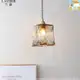 餐吊燈北歐復古日式黃銅玻璃吊燈餐廳臥室床頭燈吊燈創意個性吊燈燈罩