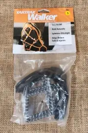 Yaktrax Walker Traction Cleats for Snow/Ice Black Size S Spikeless Ultralight