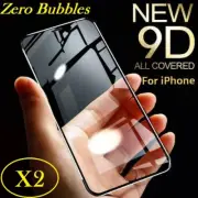 X2 Apple iPhone 11 XR Xs-Max Screen Protector Full Cover Tempered Glass