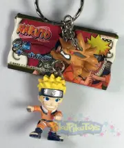 Naruto & Kyuubi - Naruto Niren Chibi Twin Figure Mascot Keychain US Seller