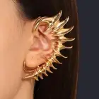 Metal Spike Ear Clip Without Ear Hole Gothic Earrings New Ear Cuff Women Men