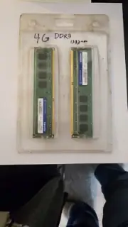 ADATA 2X4GB 8GB Total 1333MHz DDR3 Memory Ram (AD3U1333W4G9-B)