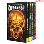 #熱賣推薦#微光之城4冊英文原版 THE CITY OF EMBER COMPLETE 魔幻奇幻小說