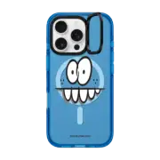 iPhone 16 Pro Impact Ring Stand Case MagSafe Compatible Kevin Lyons- Clear Monster
