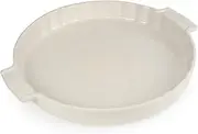 Peugeot 60343 Appolia, 30cm-11 1/2" Round Tarte Dish, 11.8" Diameter, Ecru