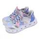 Skechers 燈鞋 S Lights-Galaxy Light Slip-Ins 中童鞋 銀 套入式 小朋友 發光 303707LSMLT