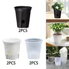 2x Plant Pot Nursery Planting Pots Flower Vase Flower Pots Planters with