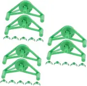 Toddmomy 3sets Adjustable Plant Stem Benders Low Stress Training Clips for Garden Handheld Leaf Clip 20pcs*3