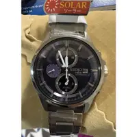 在飛比找蝦皮購物優惠-SEIKO SPIRIT 太陽能時尚科技鬧鈴碼錶(SBPY0