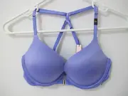 NWT Victoria's Secret Very Sexy Purple Nirvana Front Close Push Up Bra 32C