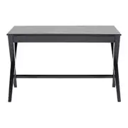 [Florabelle Living] Brooklyn Black Desk with Drawer