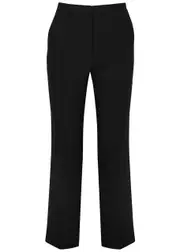 Day Birger ET Mikkelsen Lady Black Straight-leg Trousers - 16 16