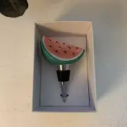 Thirstystone Ceramic Watermelon Bottle Stopper