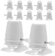 NOLITOY 12pcs Legged Clockwork Walking Toy Movements Mini Clockwork Robot Walking Parts