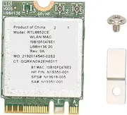 WiFi 6E Wireless Card, Low Delay Wireless Network Card, 2.4GHz 5GHz 6GHz 5374Mbps NGFF BT5.3 Network Adapter for Computer Networking