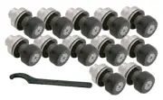 25 Pc. Techniks HSK 63F SYOZ 25 CNC Routers Tooling Kit-Collet Chucks & Collets