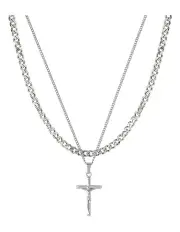 [Saar] Aaron Necklace Set in Silver