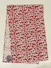 Klippan NORDIC FOLK COLLECTION “Joy” Table Runner Christmas Red Deer Birds