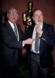 Karl Malden & Gilbert Cates at 63rd Academy Awards Nominees - 1991 Old Photo