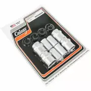VALVE SPRING COVER SET (Cad) - Harley Flathead 45 DL Solo 1930 . . . 2887-20