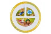 Peter Rabbit Animated 3 Section Plate