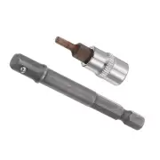 H3 Hex Impact Bit Socket 1/4" Bit Socket and Hex Adapter for Car Machinery
