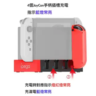 NS Switch 手把座充 充電底座 joycon 手把充電 joy-con 手把 充電器OLED通用 現貨 廠商直送