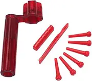 ERINGOGO Plastic Guitar Saddle Nut Replacement Winder Durable Guitar Accessories for Easy String Maintenance and Improved Sound Quality