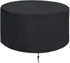 Fire Pit Cover ValueHall Outdoor Furniture Cover Patio Round Bowl Cover Heavy Du