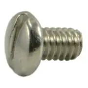 #1-72 x 1/8" 18-8 Stainless Slotted Pan Mini Machine Screws (24 pcs.)