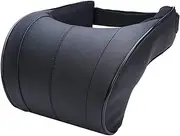 1PCS Auto Car Neck Pillow Memory Foam Pillows Neck Rest Seat Headrest Cushion Pad (Color : Black)