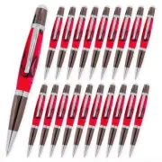 Viceroy Pen Kit, Chrome and Gun Metal Finish, 20 Pack, Legacy Woodturning