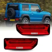 Red Lens Tail Light For Suzuki Jimny 2019-2024 Rear Brake Lamp W/ Turn Reflector