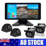 10.36"Touch Screen Monitor DVR Bluetooth MP5 4x 360 View Front Side Rear Camera