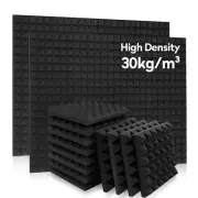 36 Pack Acoustic Panels 12 x 12 x 2 Inches Pyramid Sound Proof Foam Panels fo...
