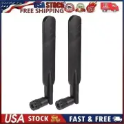 2pcs 5dbi 4G LTE Antenna SMA Plug Male Omni-Directional Compatible AT&T Verizon